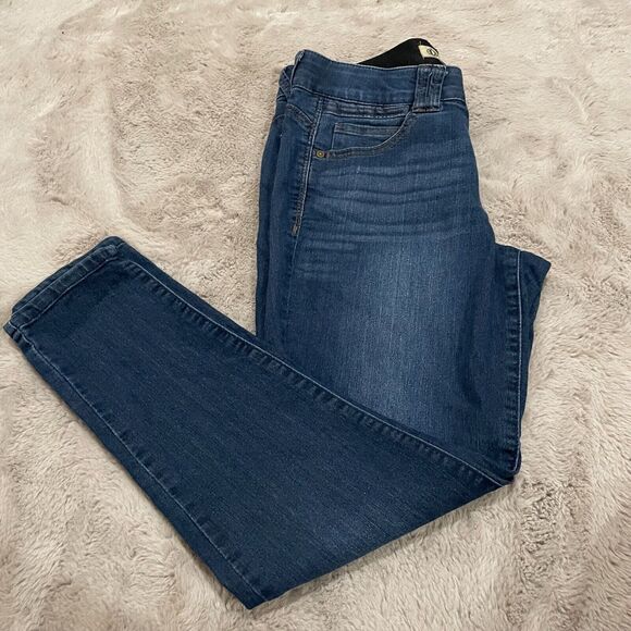Democracy Women's "Ab" Technology Skinny Jeans Size 8 Dark Wash Career Office‎ - Picture 10 of 10